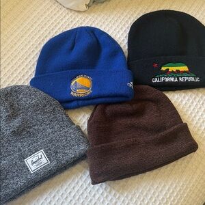 Assorted Knit Beanies - Lot of 4